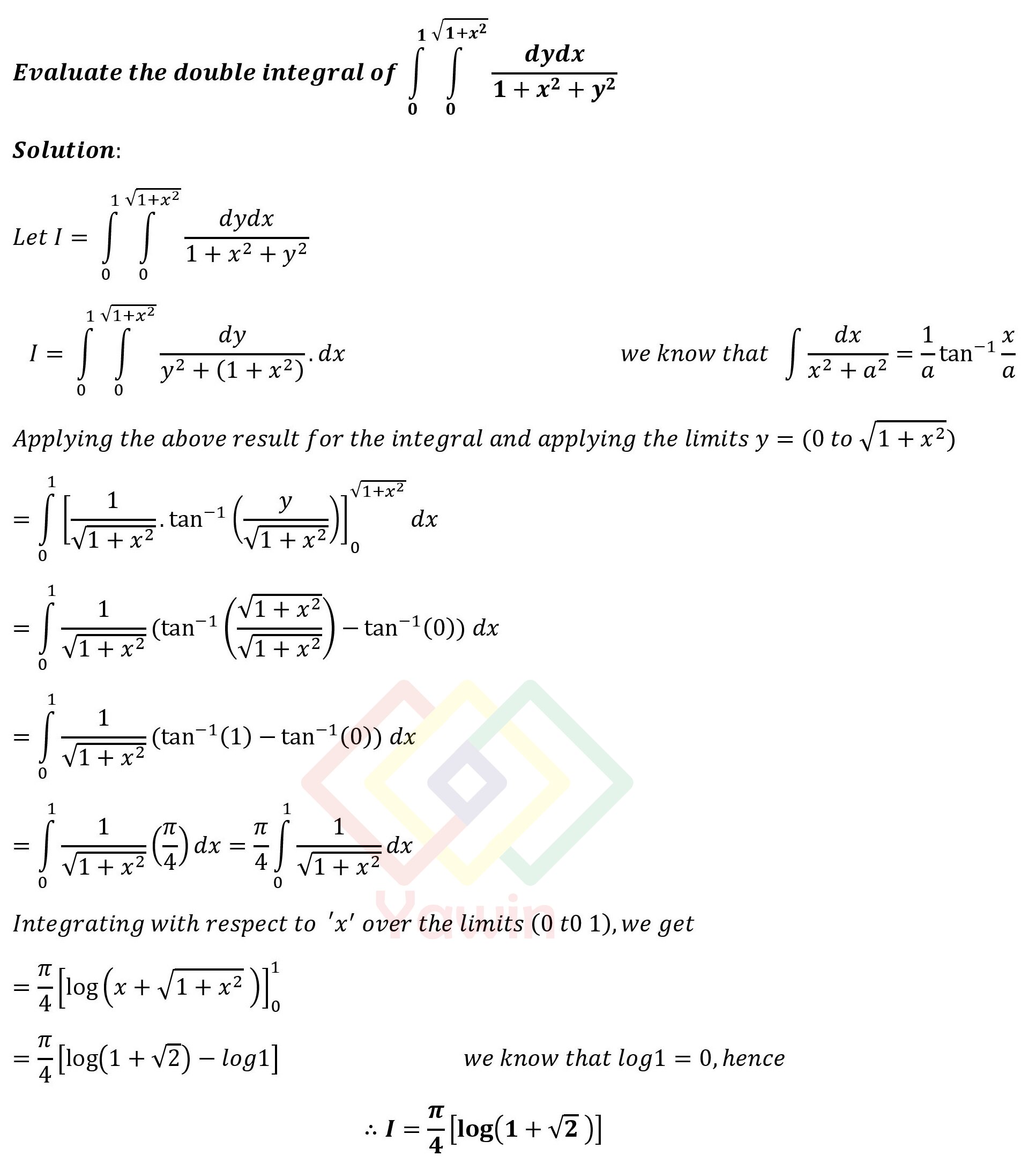 evaluate-the-double-integral-of-dy-dx-1-x-2-y-2-over-the-limits-y